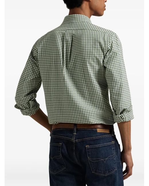 Camicia A Quadri di Polo Ralph Lauren in Green da Uomo