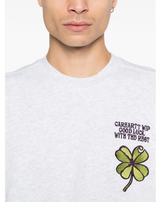 Carhartt White Clover Sweatshirt for men