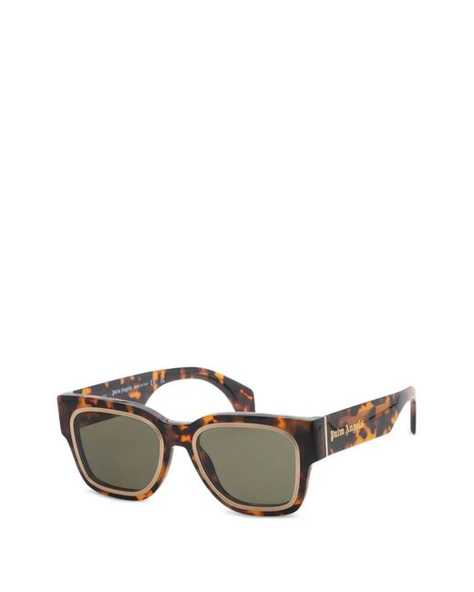 Palm Angels Metallic Arcadia Sunglasses