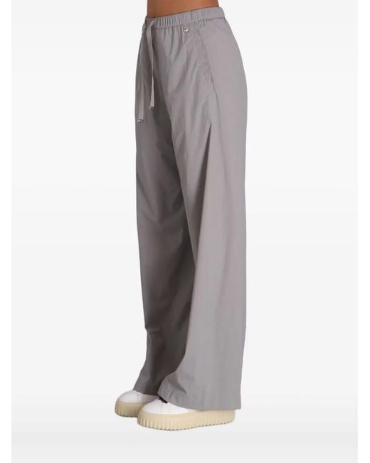 Herno Gray Drawstring Trousers