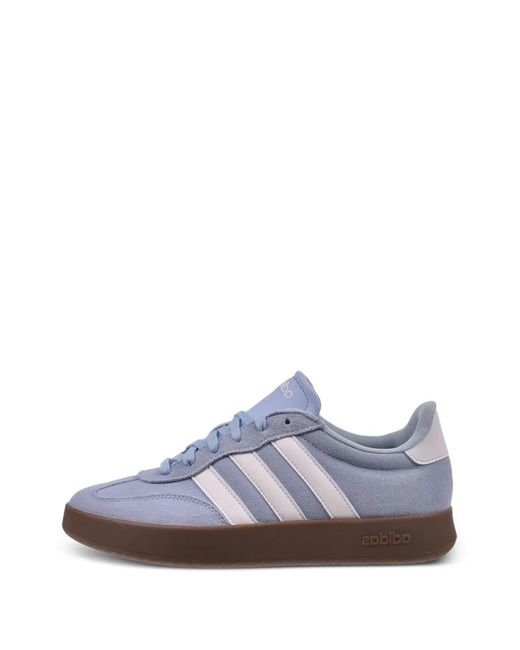 Adidas White Barreda Logo-Detail Sneakers for men