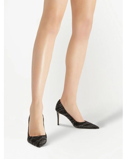 Pumps Diorite Strass Con Cristalli 85Mm di Giuseppe Zanotti in Black