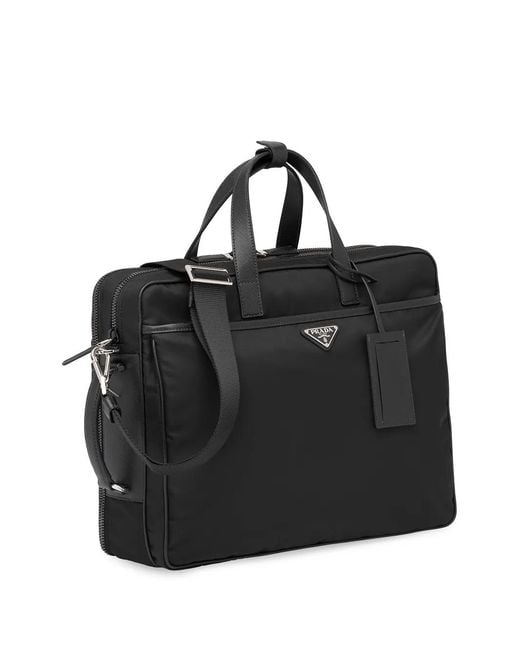 Portadocumenti di Prada in Black da Uomo