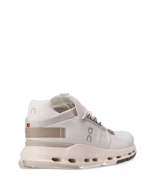 On Shoes White Cloudnova 2 Trainers for men