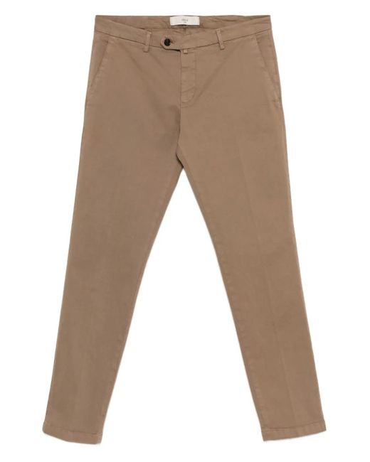 Briglia 1949 Natural Slim-Cut Chino Trousers for men