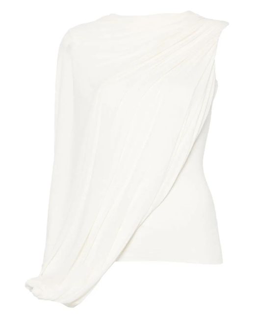 MANURI White Lillies Blouse