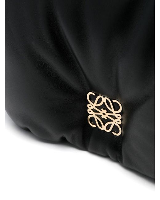 Loewe Black Goya Leather Crossbody Bag