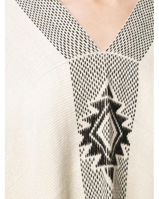 Voz White Manta Estrella Knitted Top
