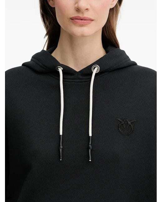 Pinko Melato ドローストリング パーカー Black