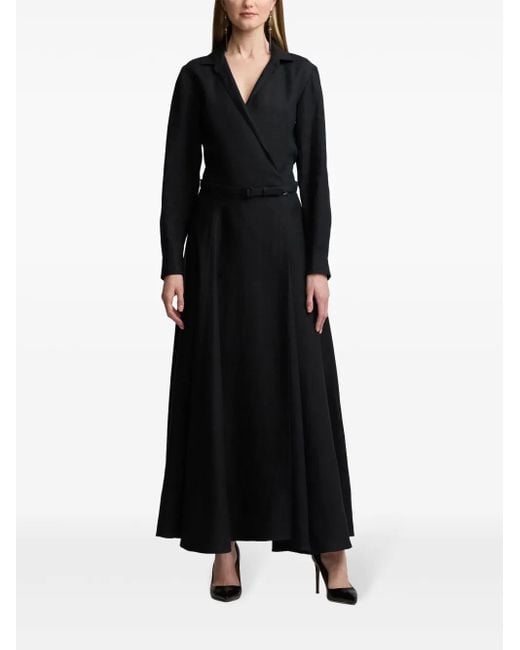 Ralph Lauren Black Aniyah Maxi Dress