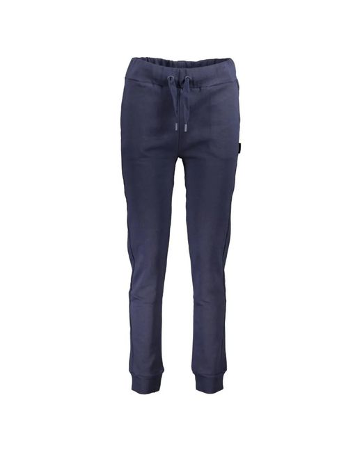 North Sails Blue Drawstring-Waist Track Pants