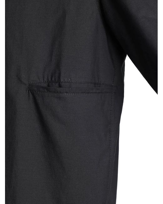 Lemaire Blue Long-Sleeve Shirt for men