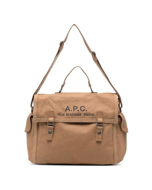 A.P.C. Natural Sacoche À Rabat for men