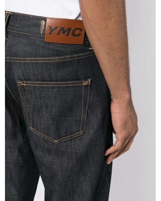 Vaqueros ajustados Tearaway YMC de hombre de color Blue