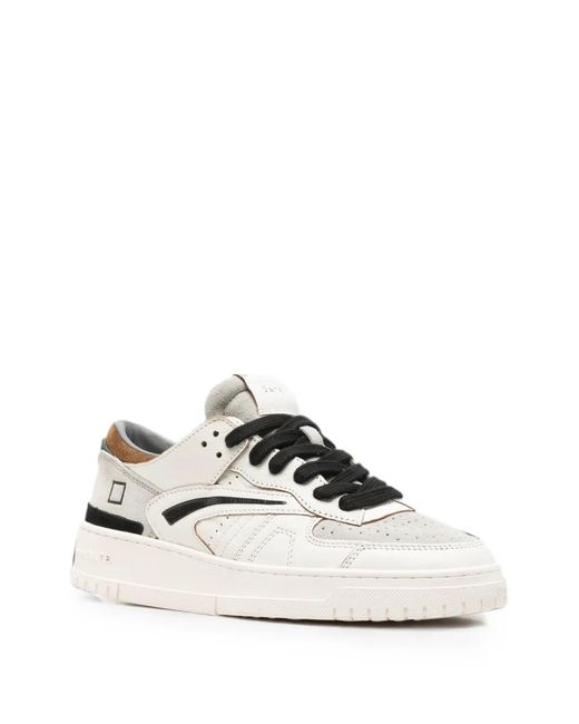 Date White Torno Panelled Sneakers for men