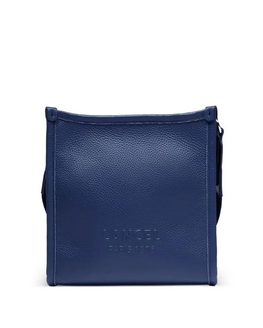 Lancel Blue Adjustable Strap Cross Body Bag