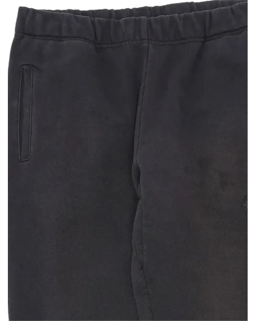 Chrome Hearts Black Cross Patch Track Pants for men