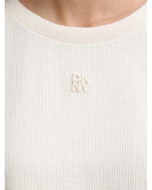 DKNY White Logo T-Shirt