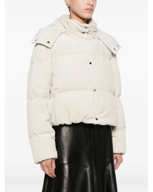 Antonelli Natural Corduroy Puffer Jacket