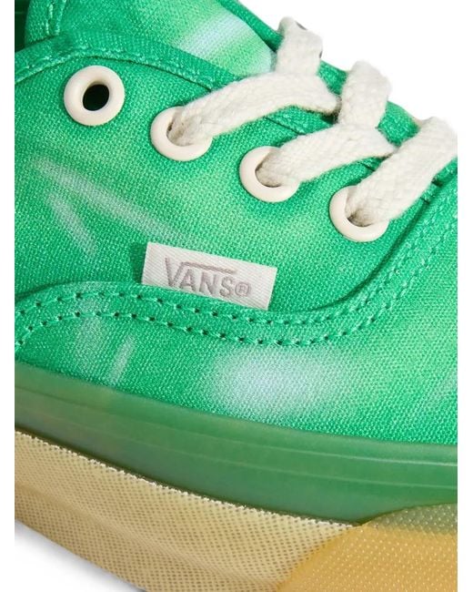 Vans Green Authentic Lace-Up Sneakers