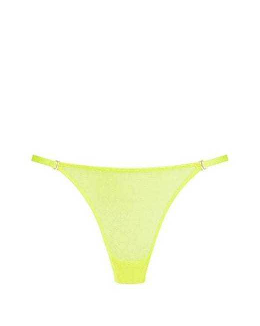 Maison Close Yellow Corps À Corps Neon Mini Thong