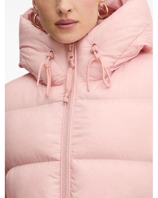 Marc O' Polo Red Hooded Puffer Jacket