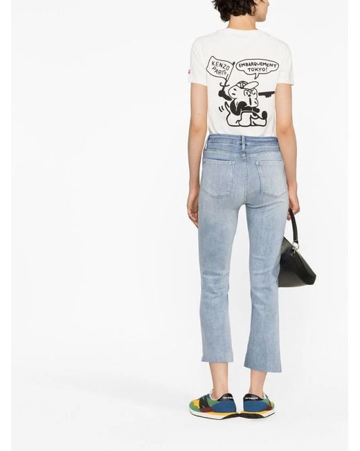 KENZO White Boke Boy Travels T-shirt