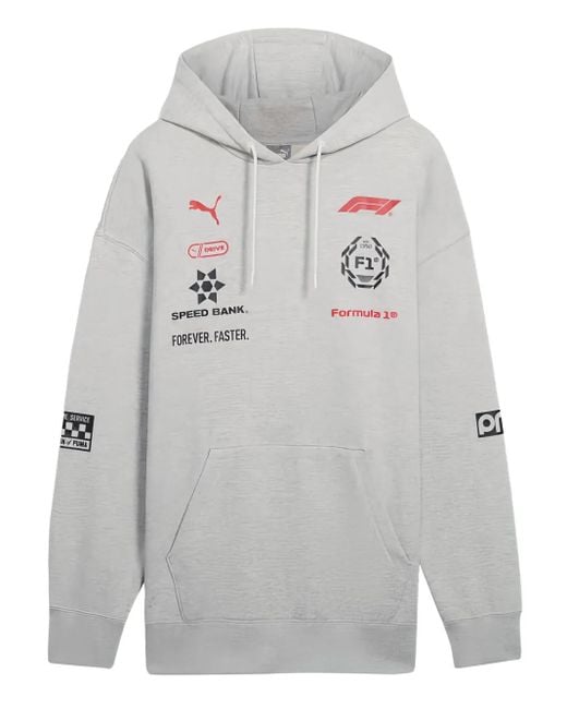 Sudadera Racing Motorsport con capucha de x F1 PUMA de hombre de color Gray