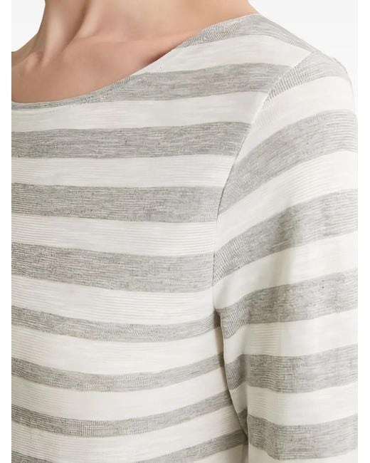 Camiseta a rayas Marc O' Polo de color White