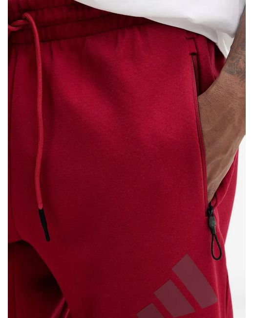 Adidas Red Z.N.E. Track Pants for men