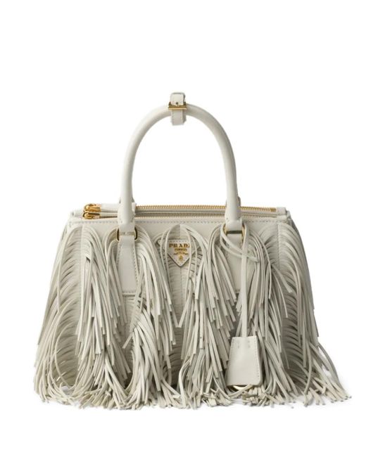 Prada Metallic Kleine Galleria Handtasche