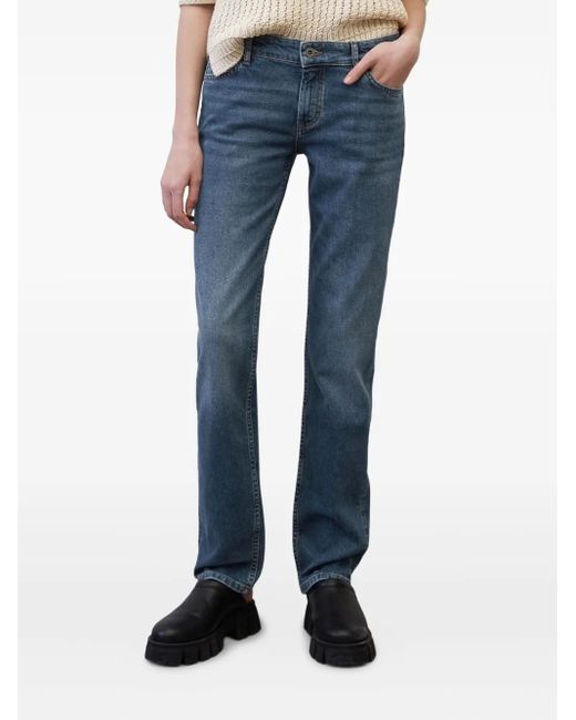 Marc O' Polo Blue Logo-Patch Jeans