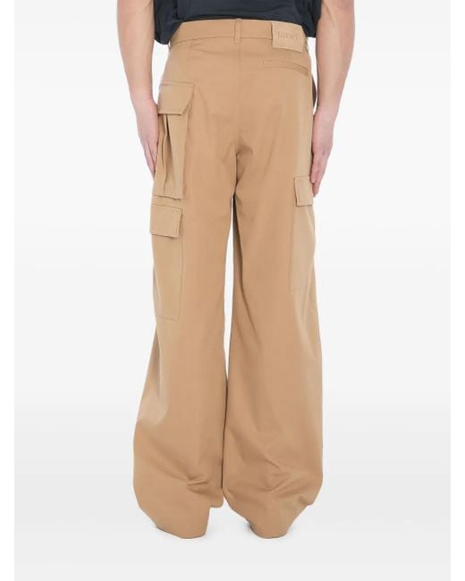 Loewe Straight Cargo Broek in het Natural voor heren