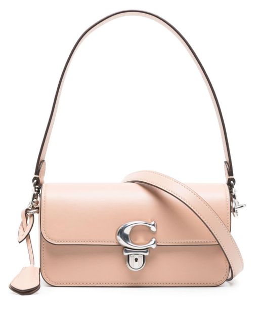 COACH Studio Leather Crossbody Bag in Pink Lyst