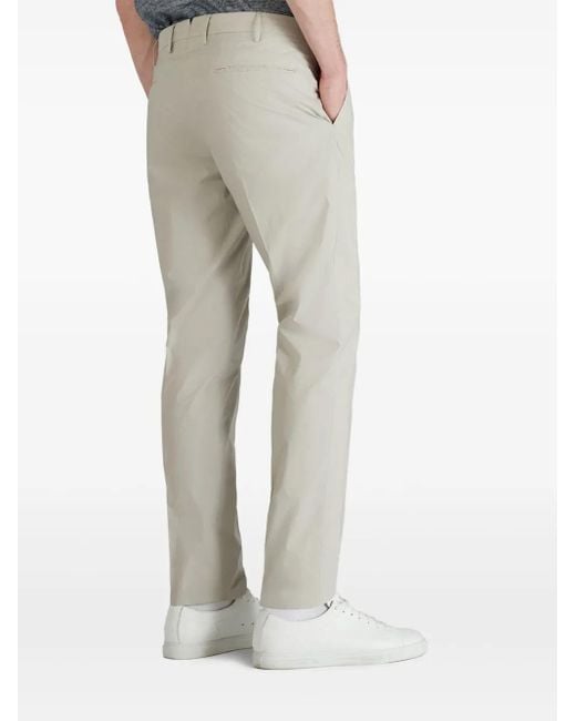 Incotex White Tapered Trousers for men