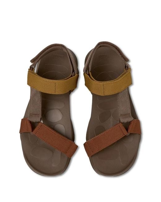 Camper Brown Karst Sandals for men