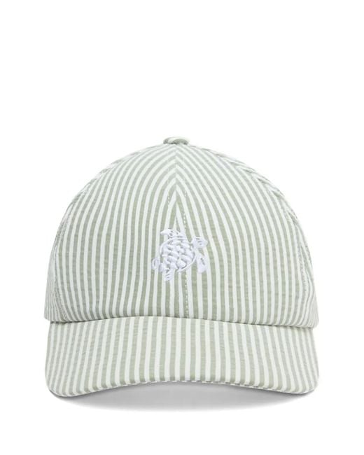 Vilebrequin Gray Striped Hat for men