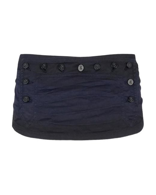 DSquared² Blue Sailor Rebels Skirt