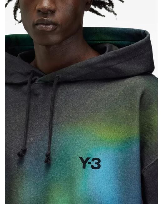 Sudadera Aop Con Capucha Y-3 de color Green