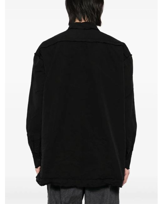 Casey Casey Black Hamnet Raw Shirt for men
