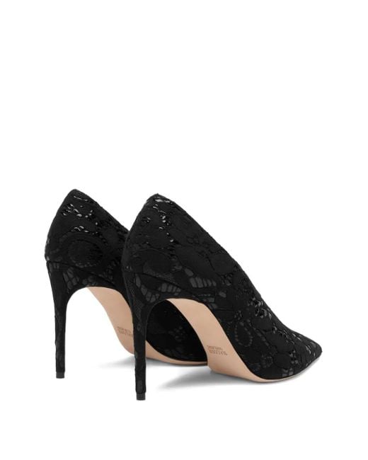 Pumps A Punta 90Mm di Malone Souliers in Black