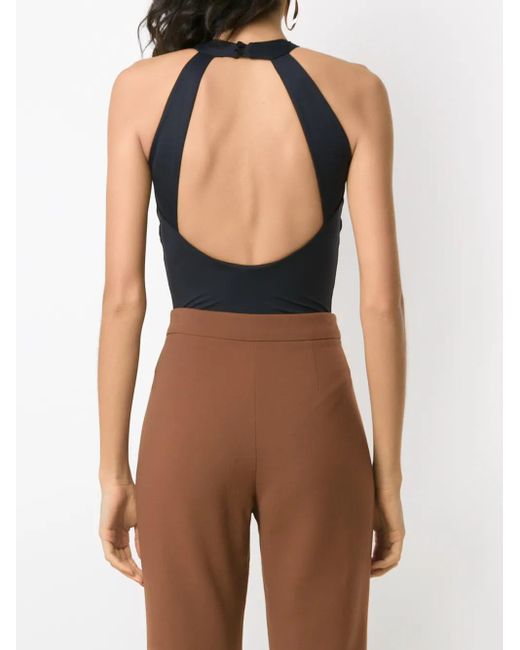 Amir Slama Black Central Keyhole Body