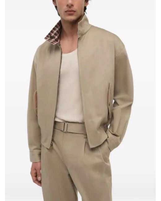 Jonathan Simkhai Natural Harrington Twill Jacket for men