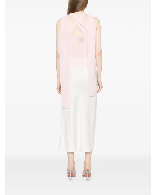 Reformation Lula Top in het Pink