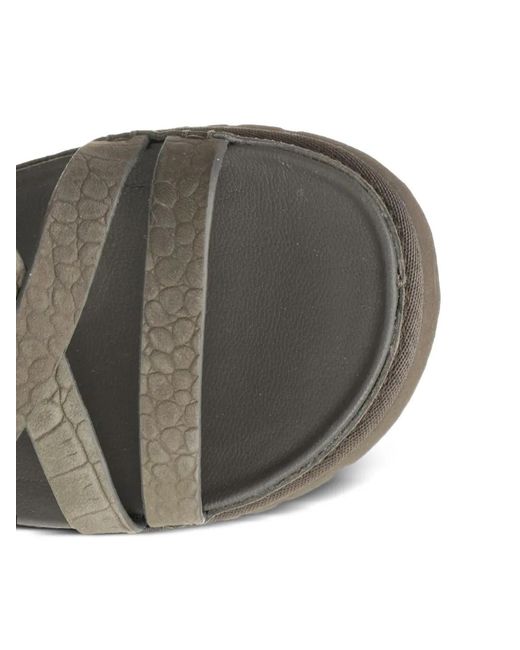 Ugg Metallic Leather Goldengaze Sandals