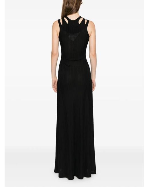 Viktor & Rolf Black Triple Layer Tank Dress