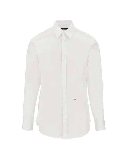 DSquared² White Relax Dan Shirt for men