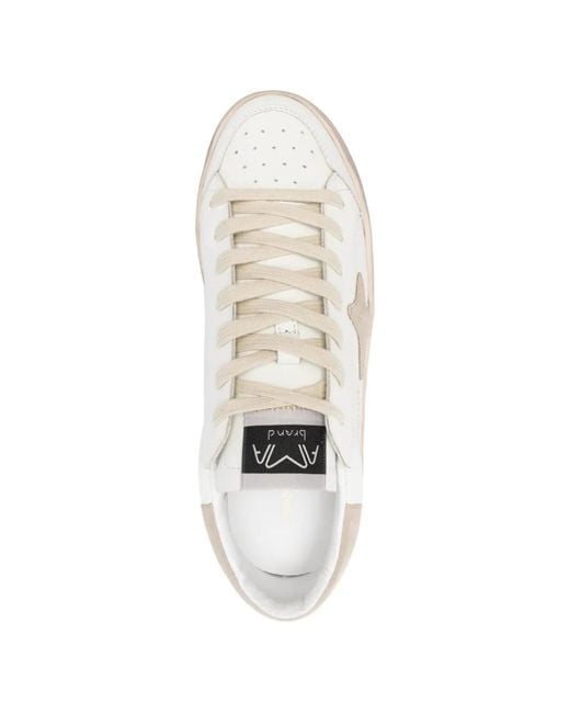 Zapatillas con logo AMA BRAND de color White