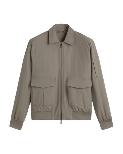 LES HÉRITIERS Gray Patch Pocket Jacket for men