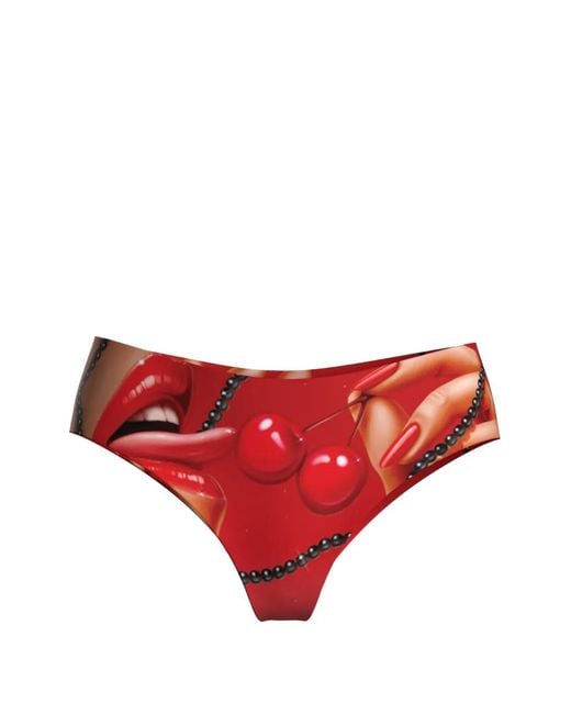 Scandale Red Cherry Hipster Briefs